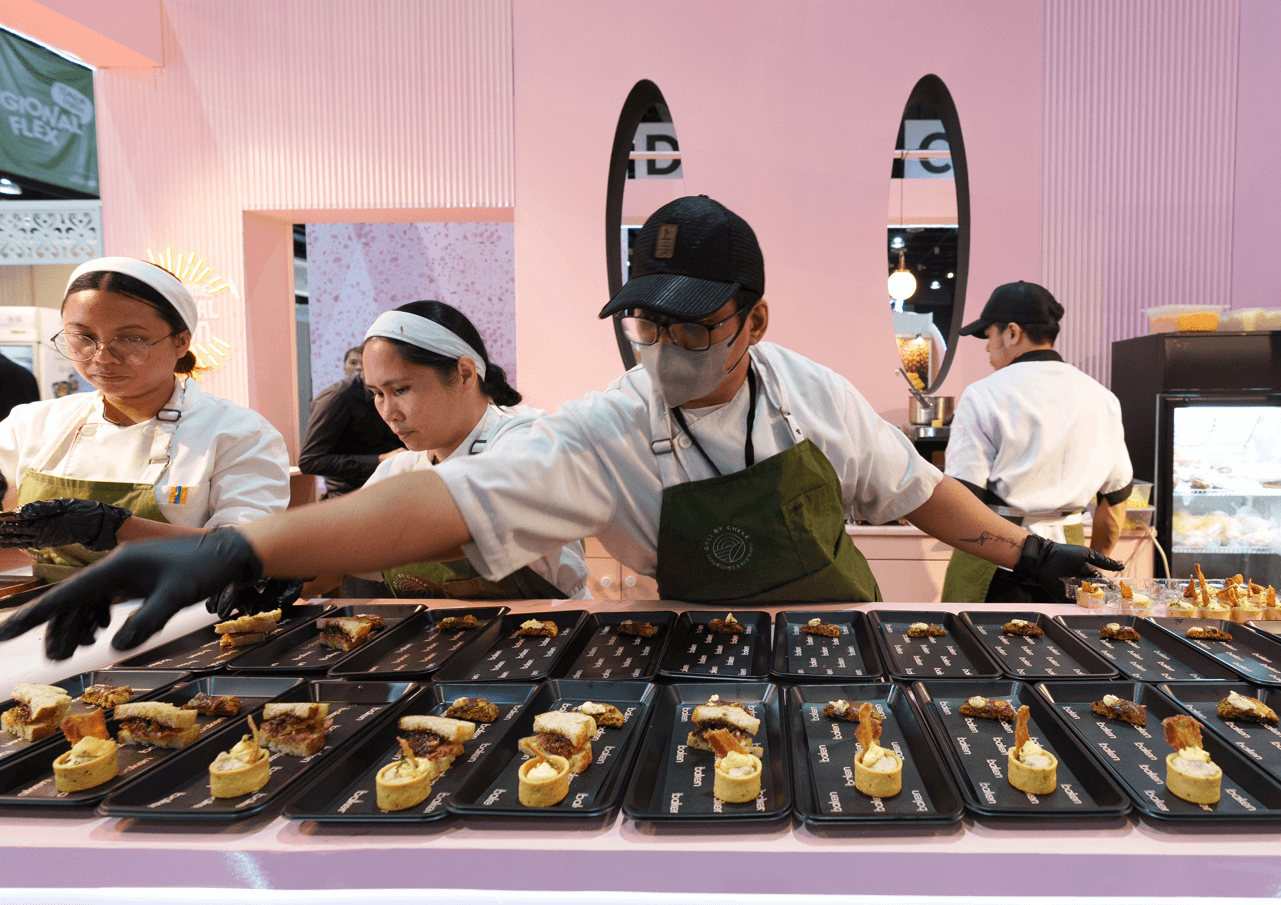 A line-up of sumptuous treats that Baken, along with Chef Chele Gonzelez and Chef Carlos Villaflor, prepared for the general audience