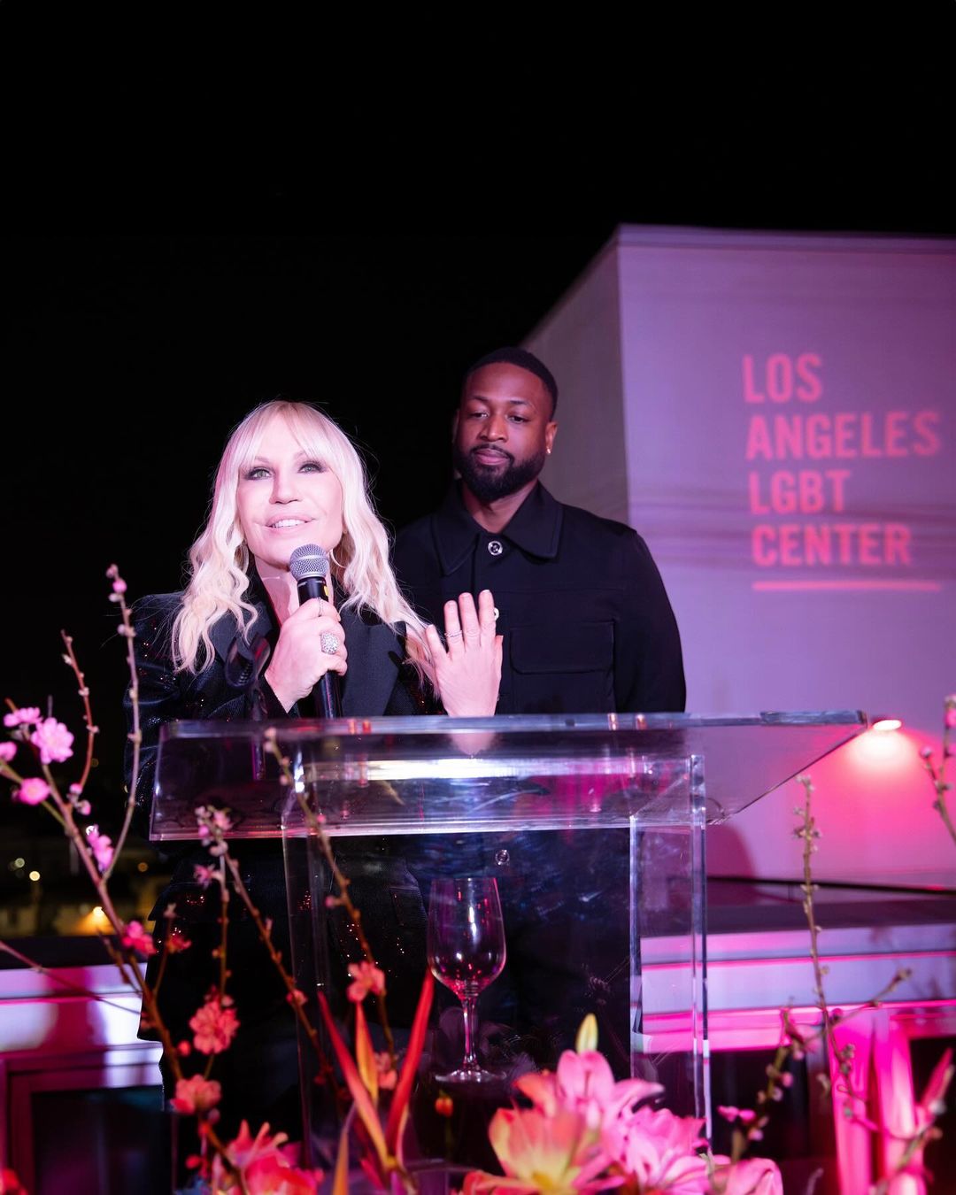 The designer was named Global Ambassador of the Los Angeles LGBT Center
