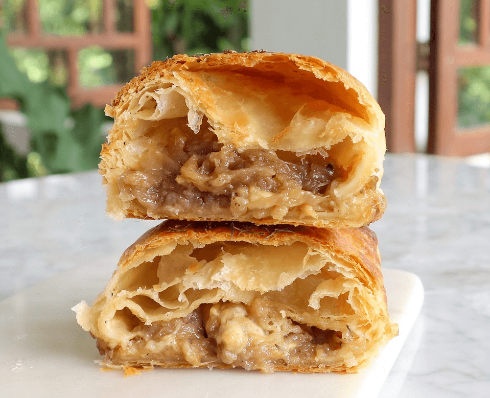 French Onion Soup Empanada