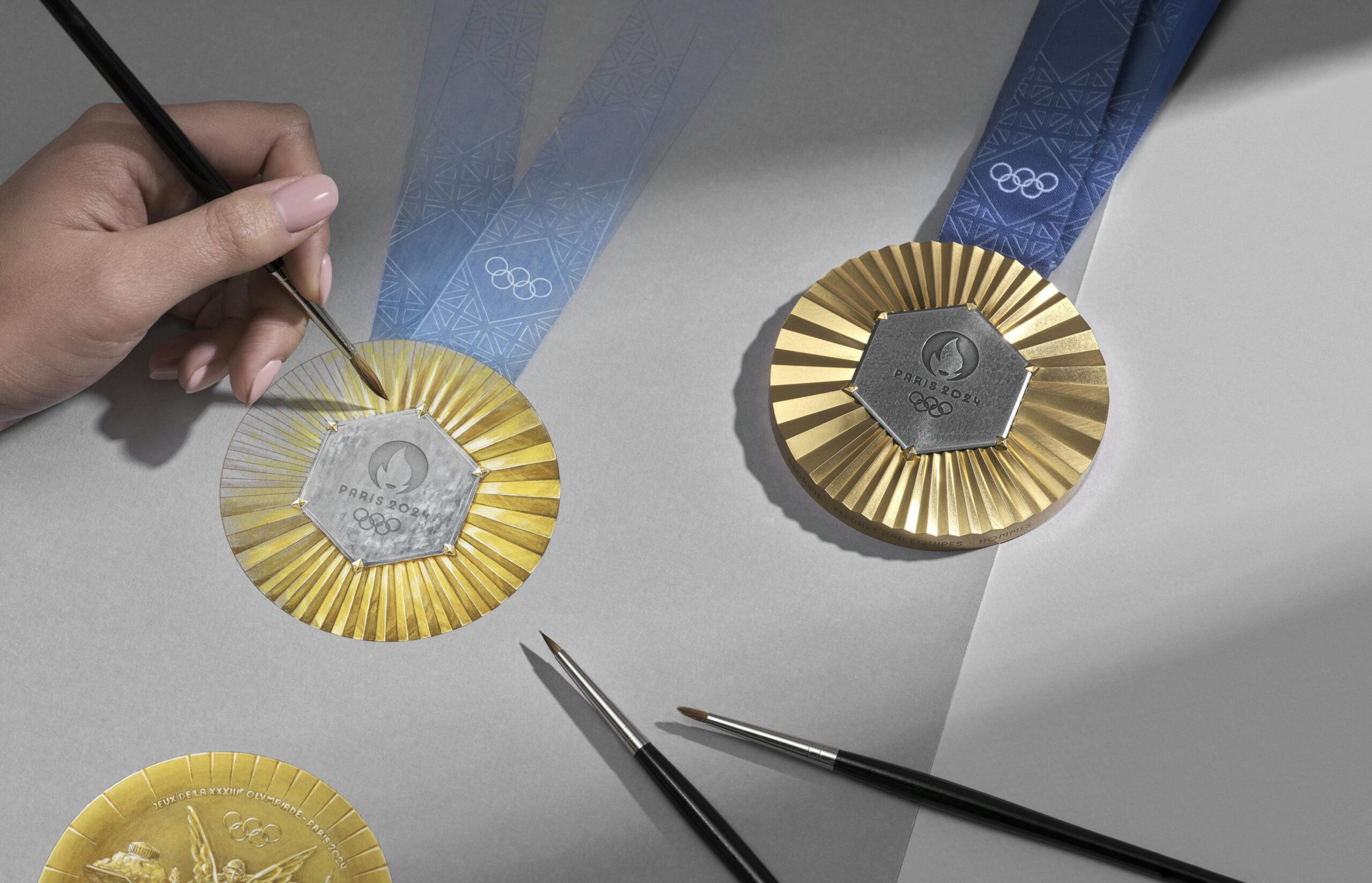 LVMH's jewelry maison Chaumet designed the 2024 Paris Olympic medals