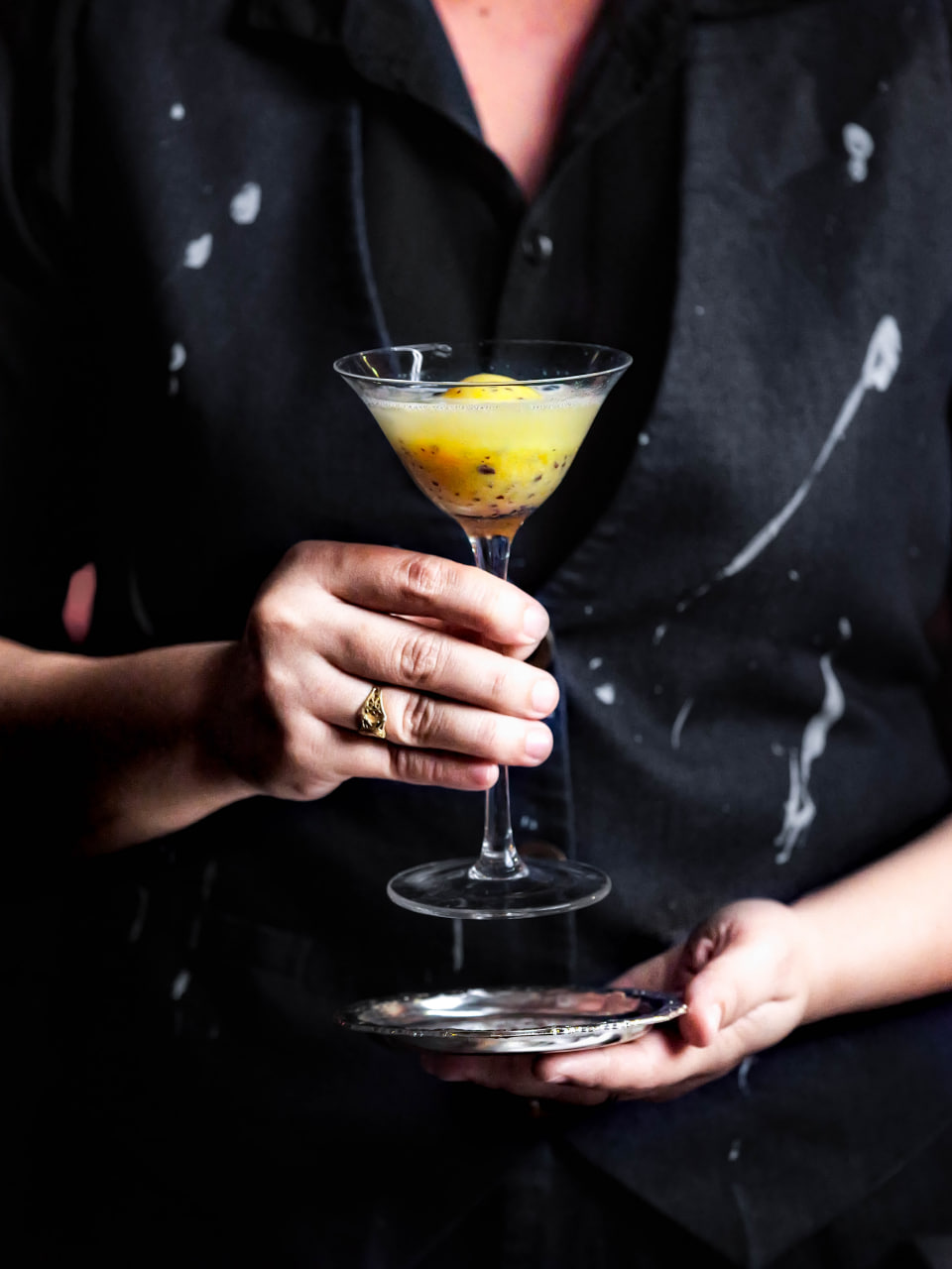 The “Ampaw,” a Wild Turkey bourbon creation, capped the night