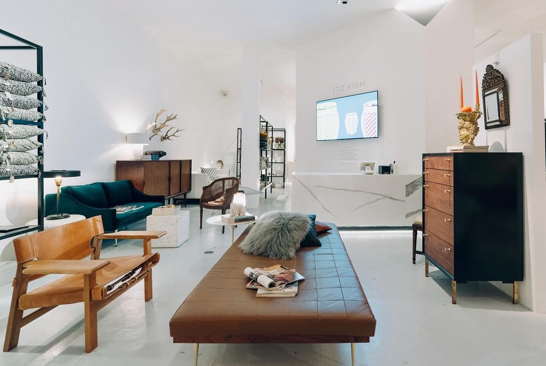 Apart from designing furniture, Ito also does interior designing