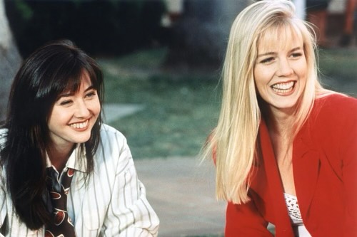 Shannen Doherty and Jennie Garth