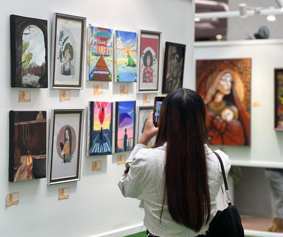 SM Art Market gives attendees the chance to explore a wide range of art forms from local talents