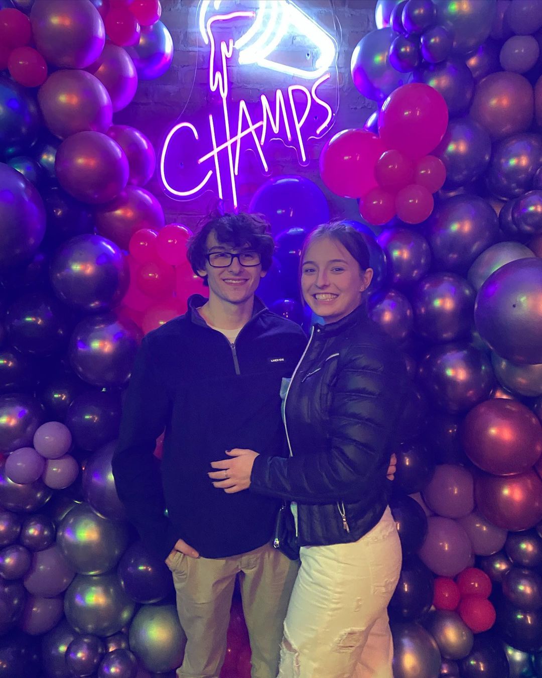 Stephen Nedoroscik and his longtime girlfriend, Tessa McCracken