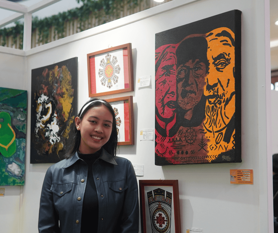 Meet some of the featured artists at SM Art Market. TOP (L-R): Albert Hagad, Carlo Ed Paang, Carmen Jean Villanueva. BOTTOM (L-R): Edria Sevilla, George Rosales, Mia Kyla Sta. Maria.