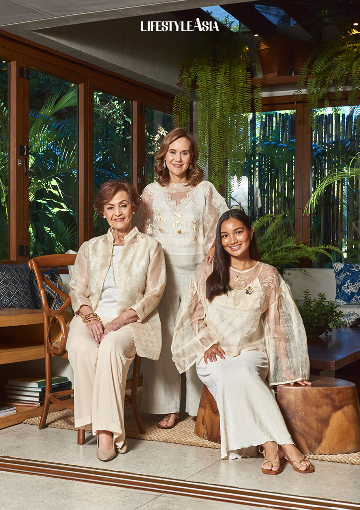 Denise Mañosa, Bambi Mañosa-Tanjutco, and Tasha Tanjutco