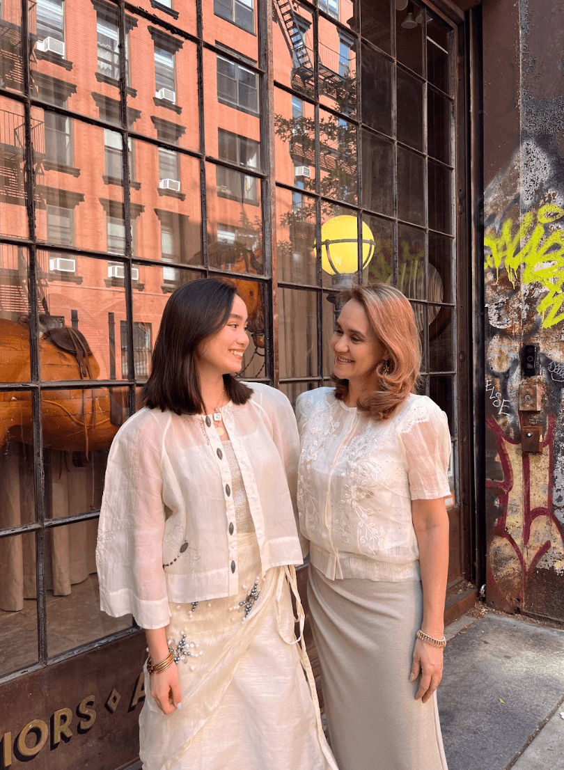 Bella Tanjutco with mom Bambi Mañosa-Tanjutco