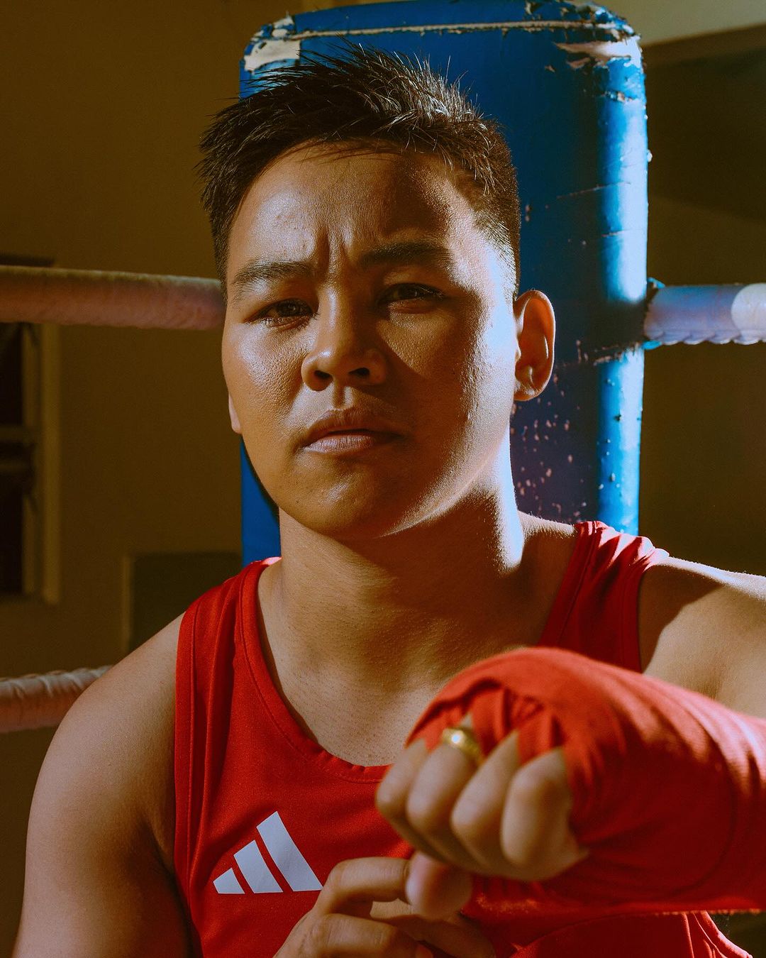 Filipino boxer Nesthy Petecio