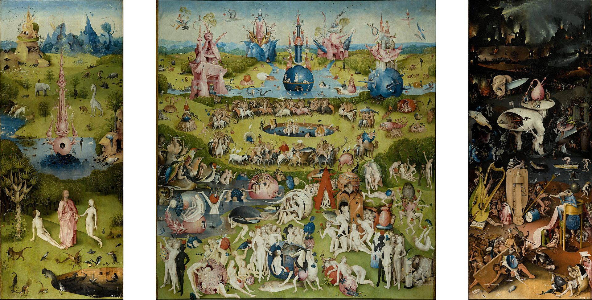 "The Garden of Earthly Delights" by Hieronymus Bosch