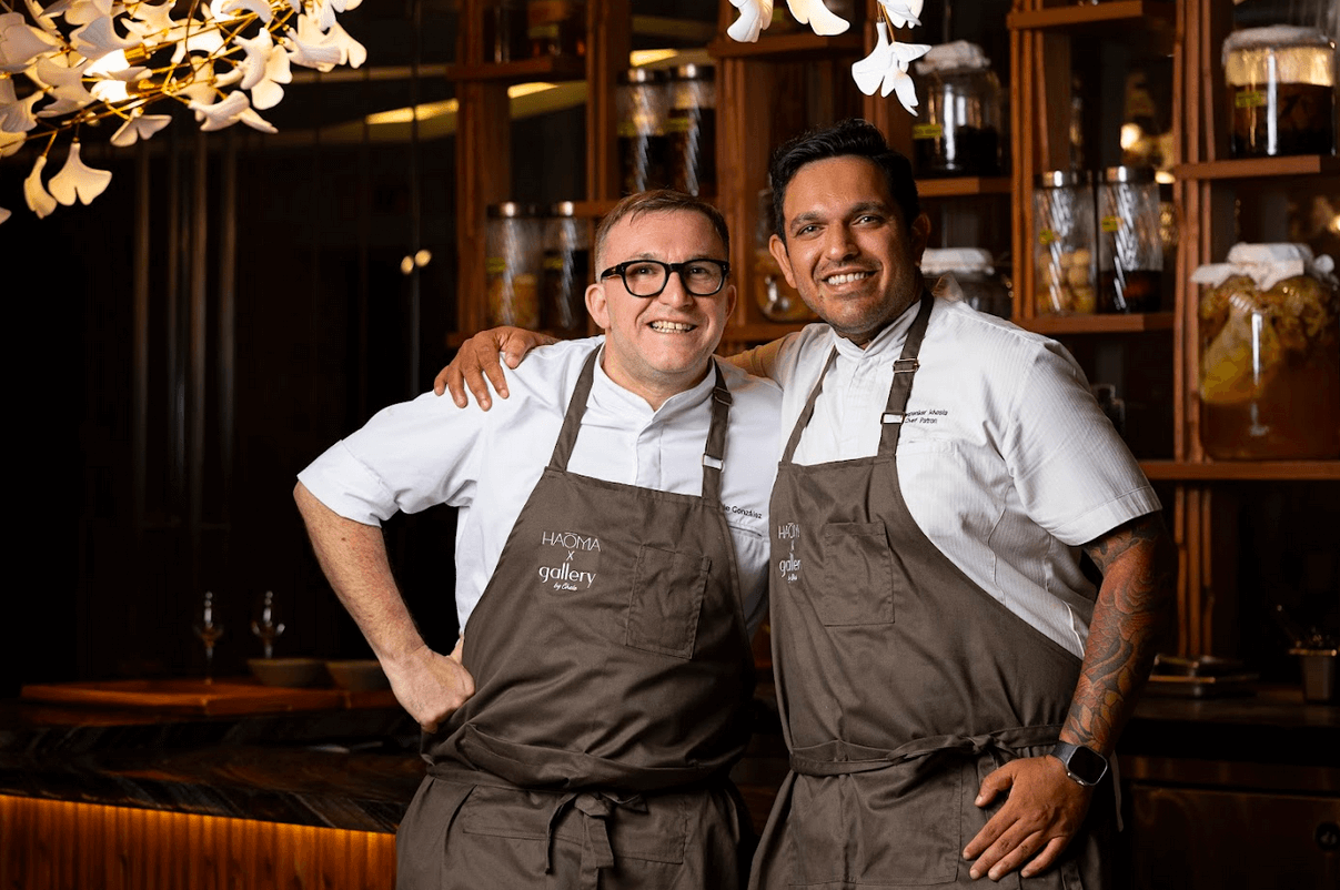 Chefs Chele Gonzalez and Deepanker Khosla