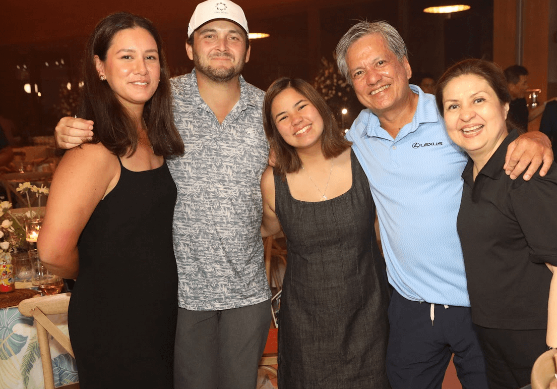 Amanda Banson, James Ugarte, Luisa Banson, Louie Banson, and Caress Banson