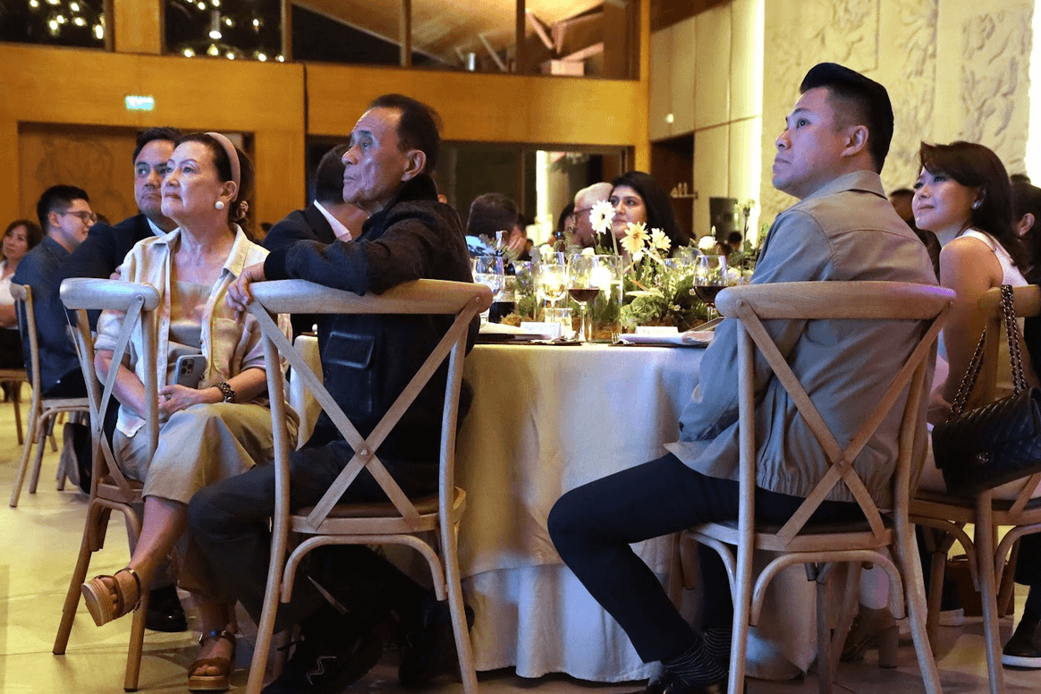 Paolo Tantoco, Nena Tantoco, Rico Tantoco, Alliance Global CEO Kevin Tan and wife Michelle See-Tan