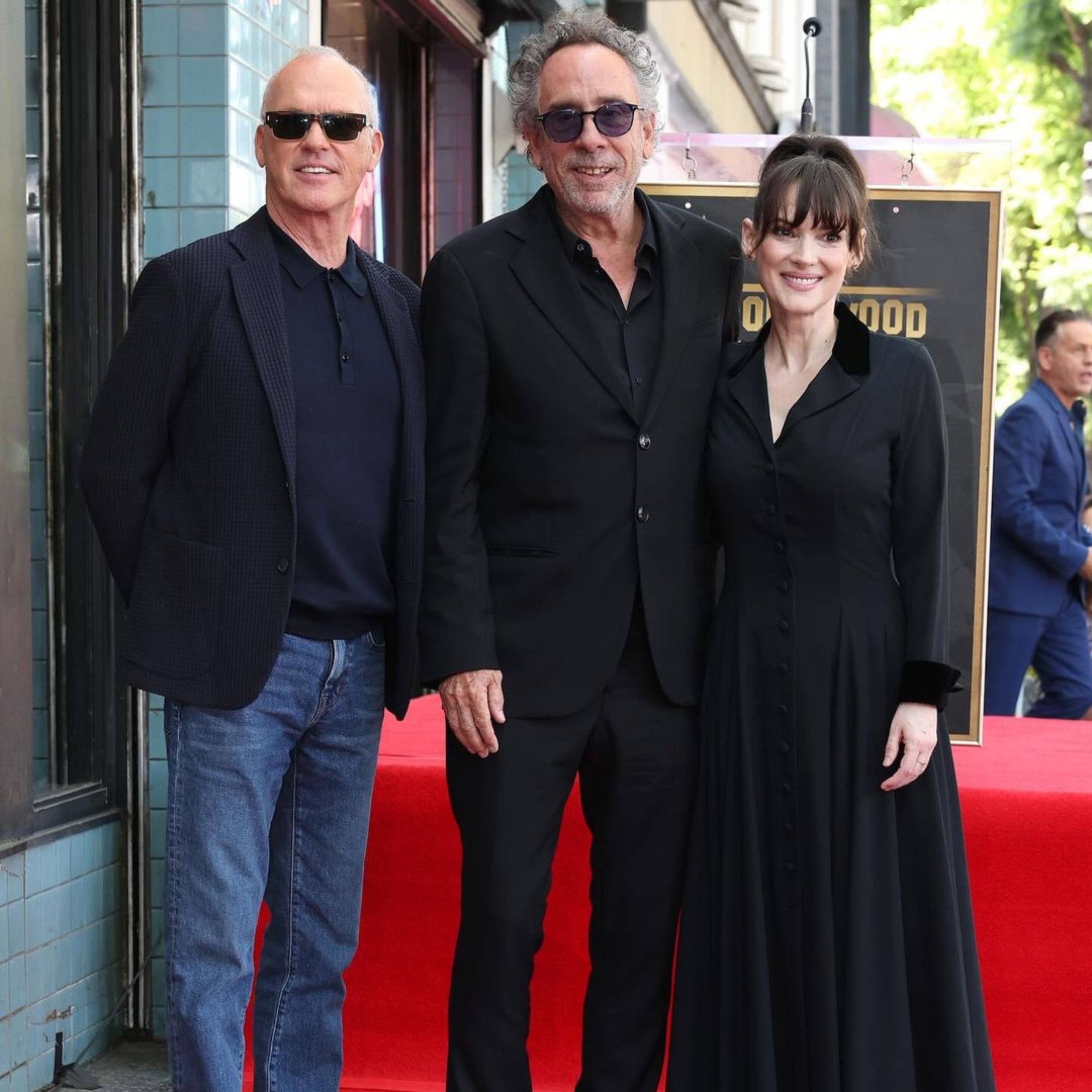 Tim Burton Receives Star On Hollywood Walk Of Fame
