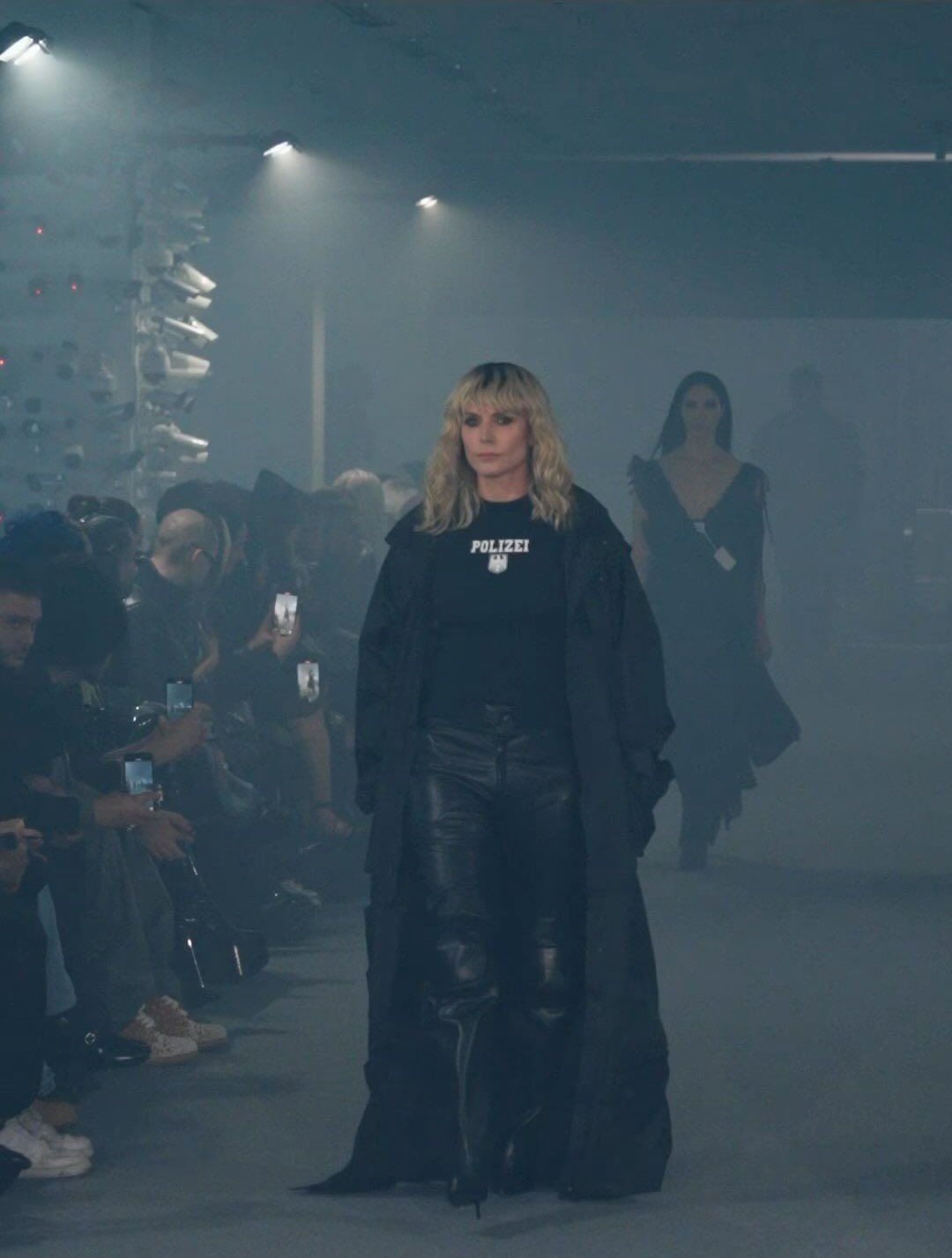 Heidi Klum Paris Fashion Week debut