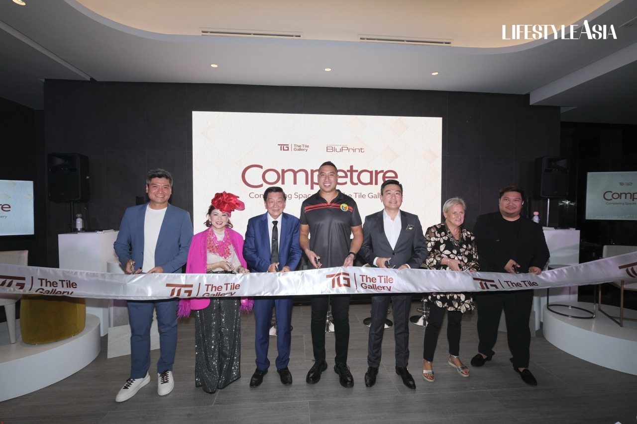 Raymund Hing, Tessa Prieto, Manuel Hing, Mayor Francis Zamora of San Juan, Kenneth Hing, Daniela Modolo, and Michael Vincent Uy