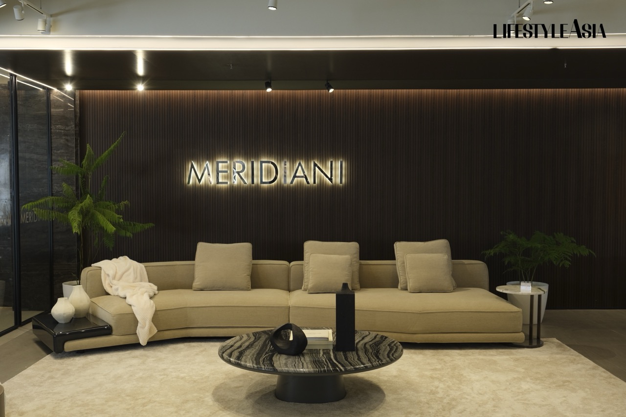 Pieces in the Meridiani section of The Tile Gallery Showroom