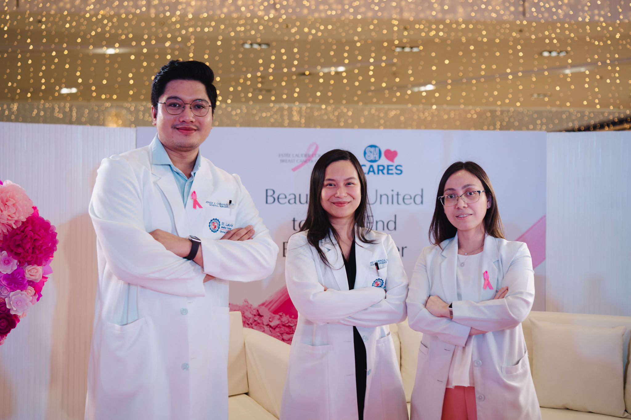 At The Estée Lauder Companies' Pink Month Kick-Off 2024 in SM Aura