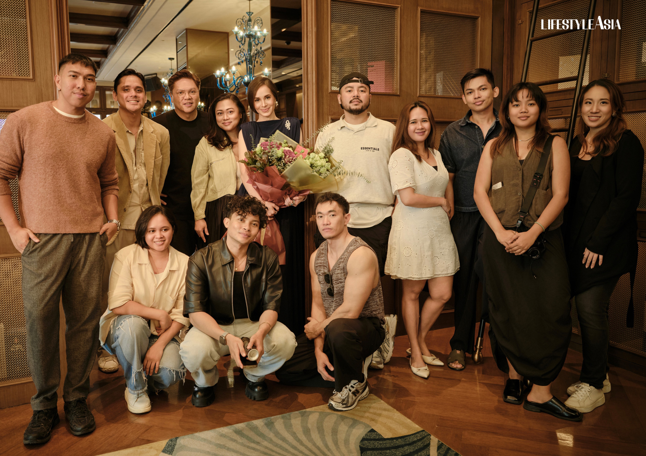 The team behind the November 2024 Alpha cover shoot with Lucy Torres Gomez