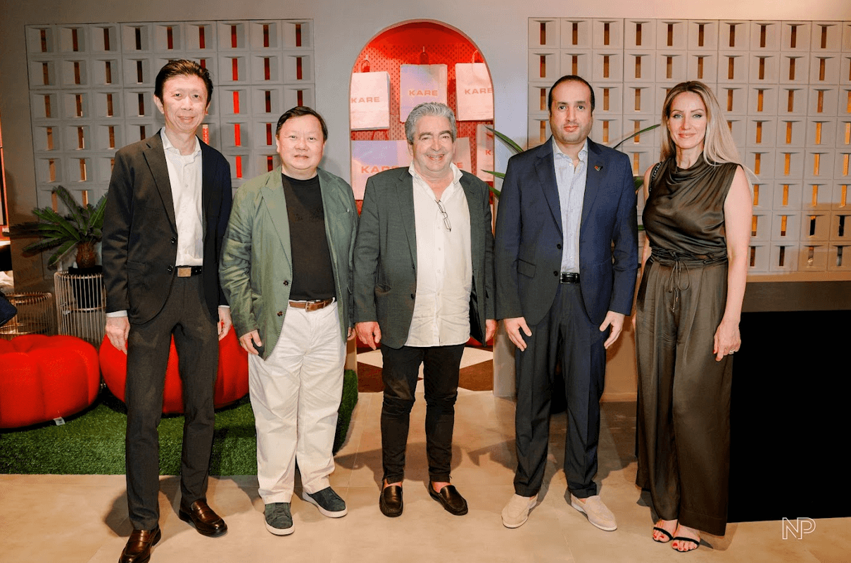 emarkable Living Inc. directors Roy Chua and Ivan Yao; KARE founder & CEO Peter Schönhofen; UAE Ambassador to the Philippines Mohamed Obaid Alqataam Alzaabi, KARE head of area Asia Pacific Andreja Hocking