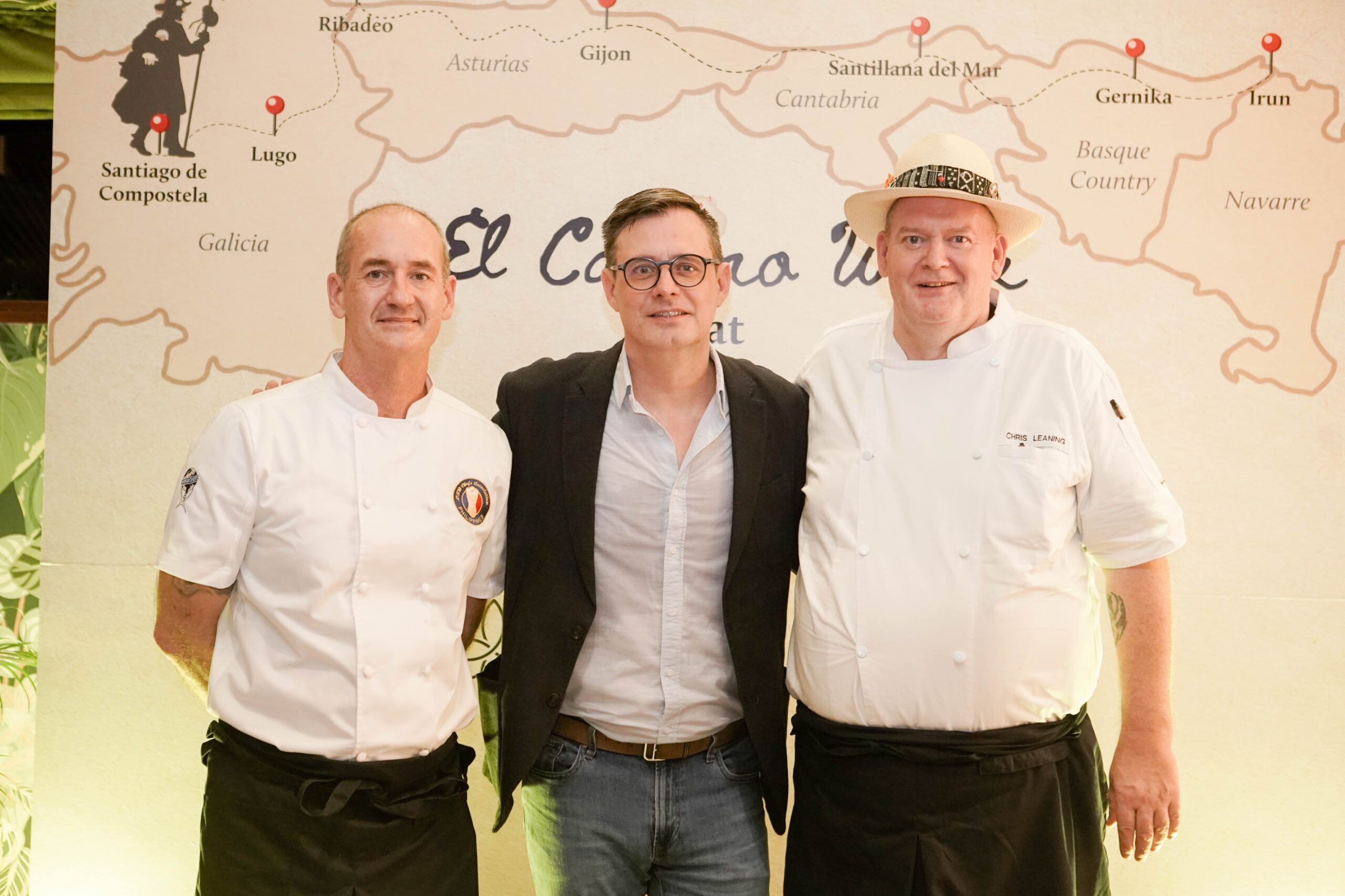 Mikel Arriet - General Manager of Anya Resort Tagaytay, Juan Roca - Managing Director of AHG Hotels and Resorts, Chef Chris Leaning - Executive Chef of Anya Resort Tagaytay
