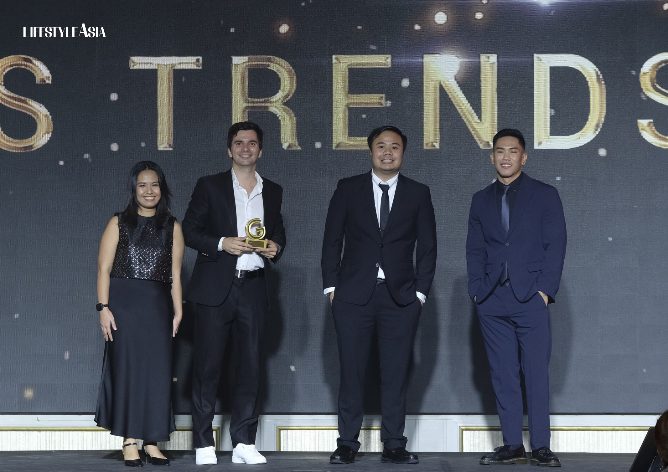 Representatives of the winning brands for the Ads Trendsetter category (Chowking, CloudEats, and Jollibee); Notable Campaigns category (Rhian Ramos' Healthy Appetite, Chowking, and Jollibee); Best Beauty Store category (Human Nature, Gladking, and Happy Skin); and Merchant of the Year (Chowking, Jollibee, Lemon Square Bakery Treats)