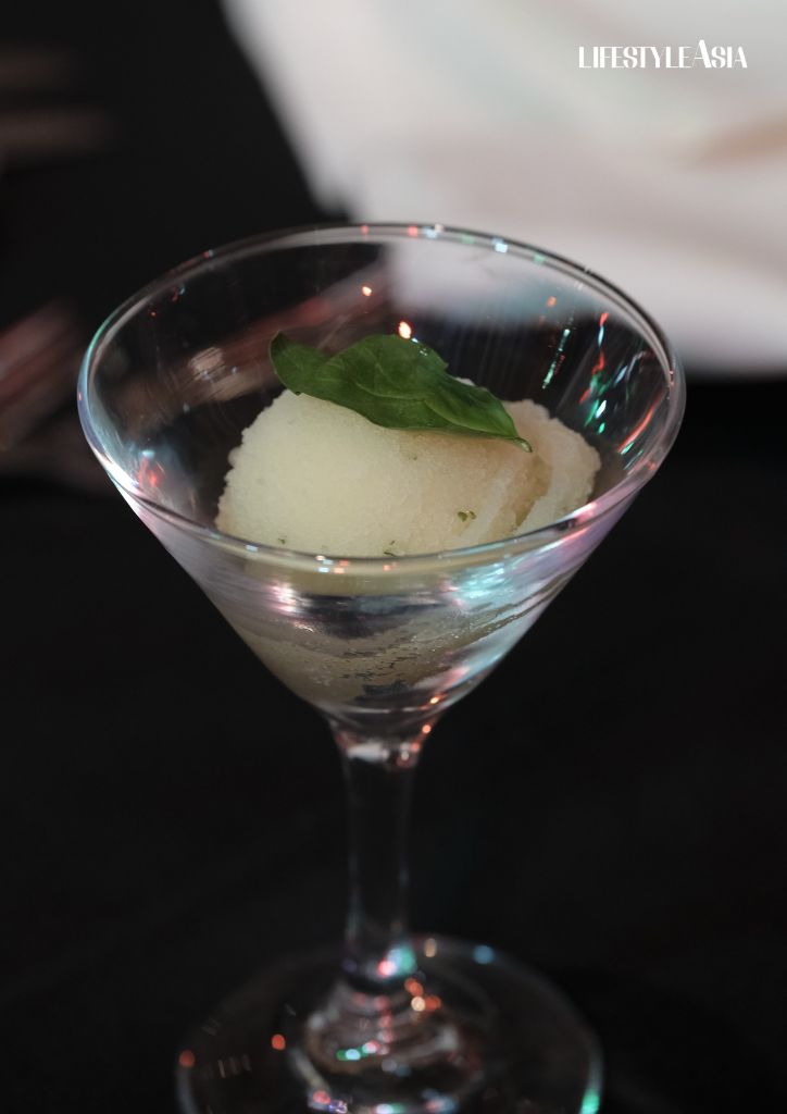 The Dalandan Basil Sorbet