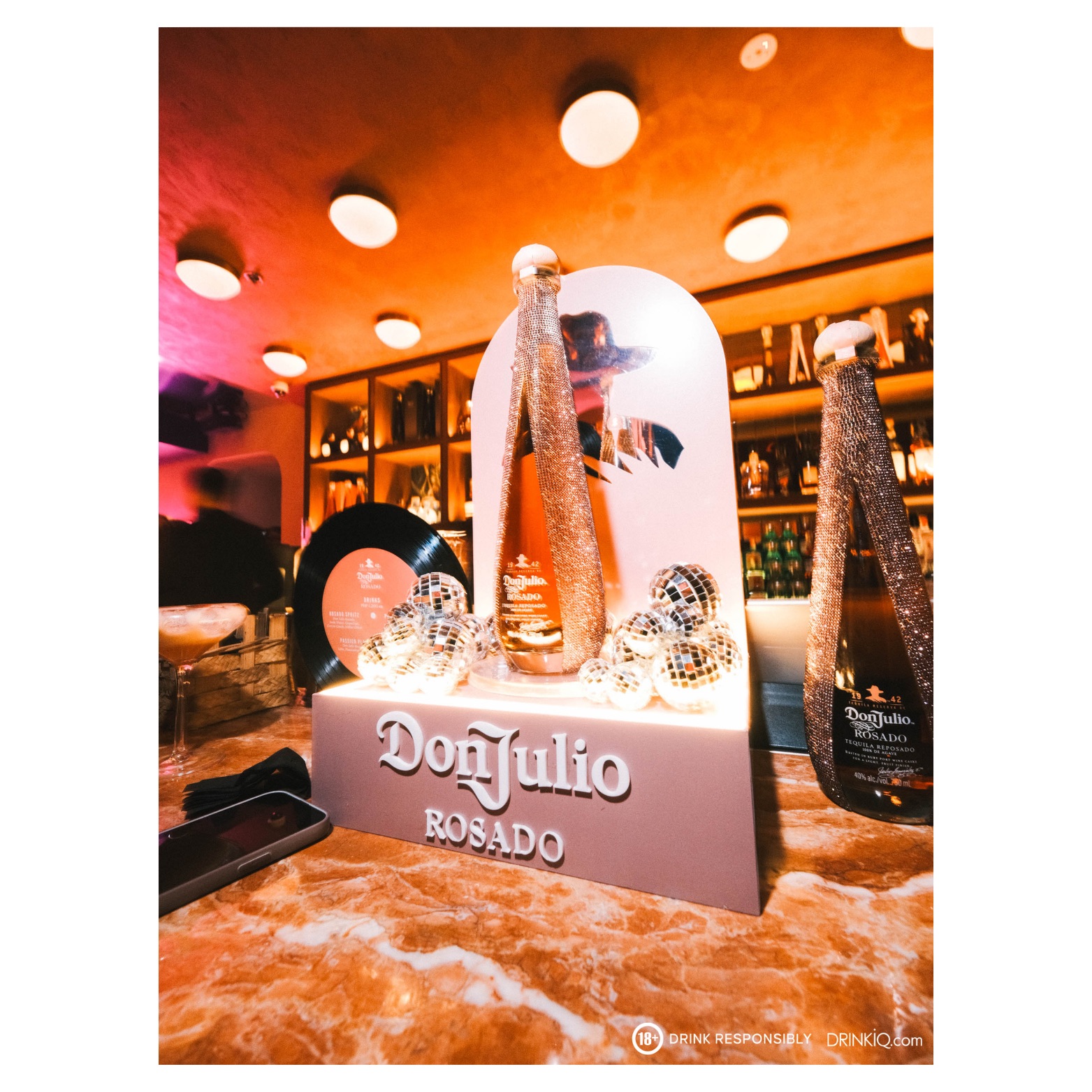 At the Philippine debut launch of Don Julio Rosado spirits