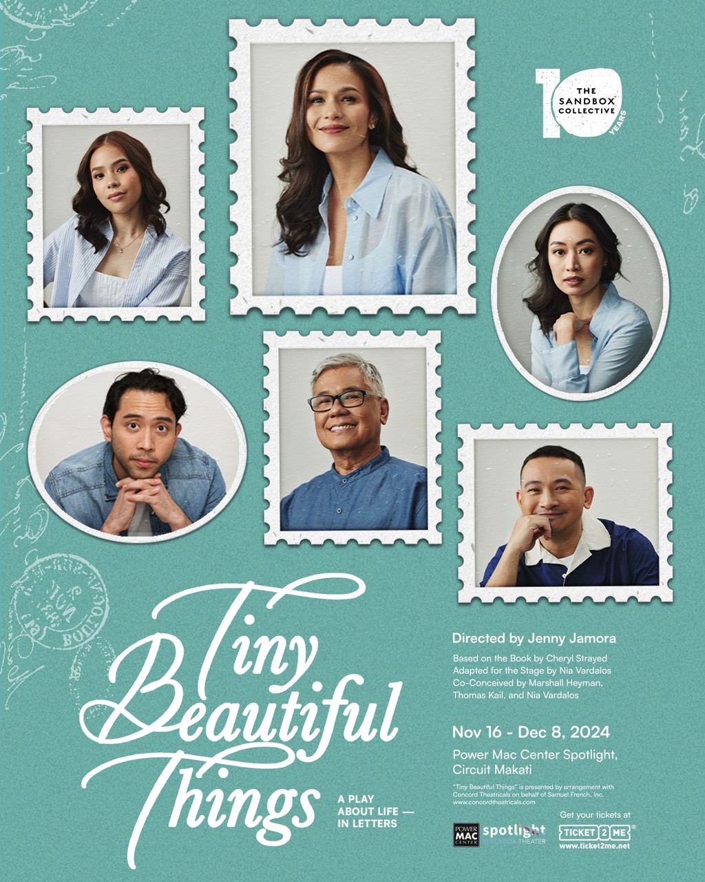An official poster for "Tiny Beautiful Things"
