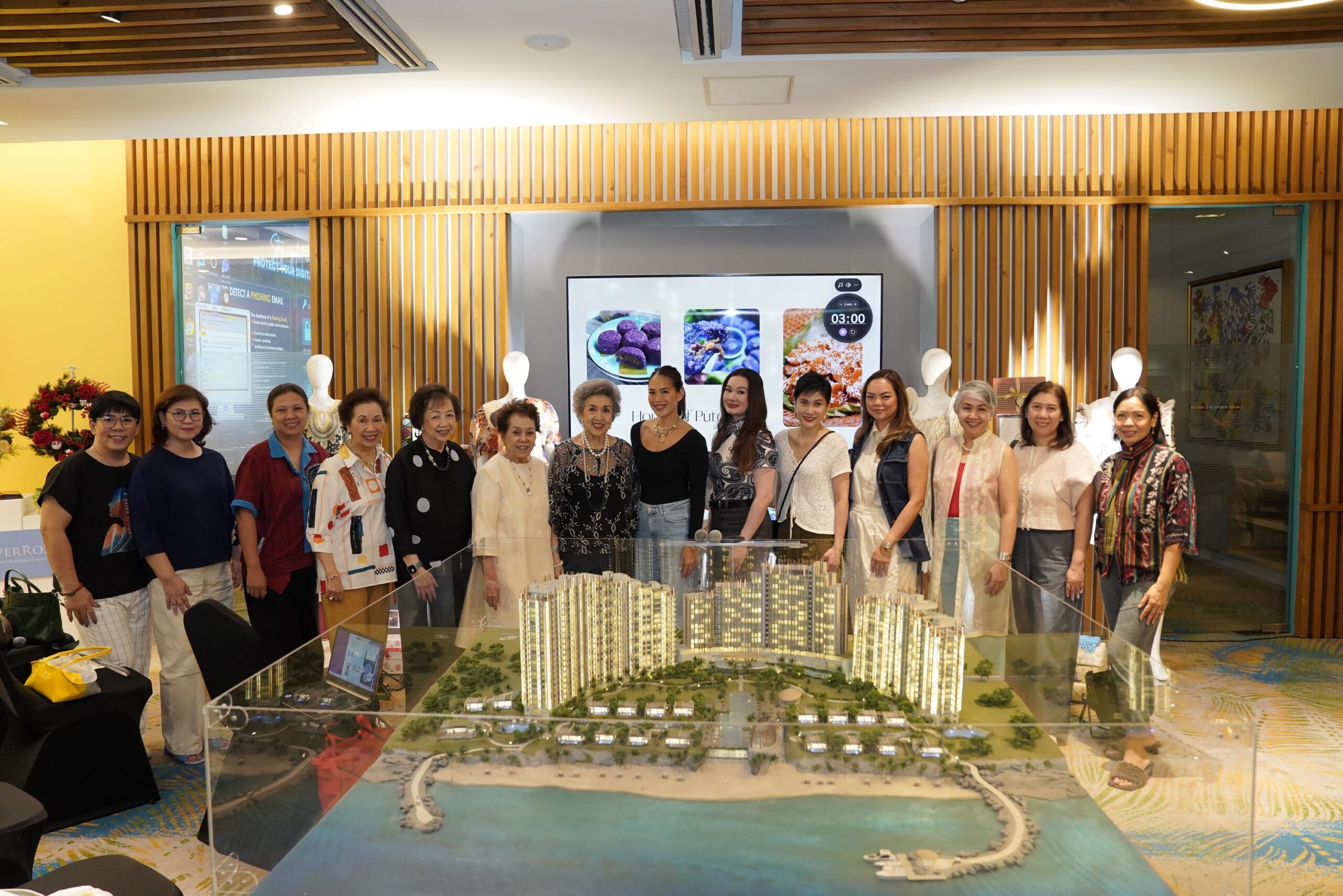 Members of the Zonta Club of Makati and Environs at the fair's media launch