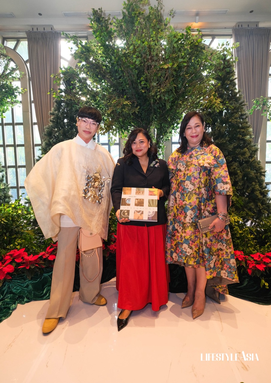 Junjun Ablaza, Candy Dizon, Czarina Syquiya; Kathy Huang and Ivarluski Aseron; Jerry Sy, Candy Dizon, Jinky Sy; Cynthia Almario, Jenny Syquiya, Czarina Syquiya, and Cecile Modolo Labra Lifestyle Asia Garden Gala