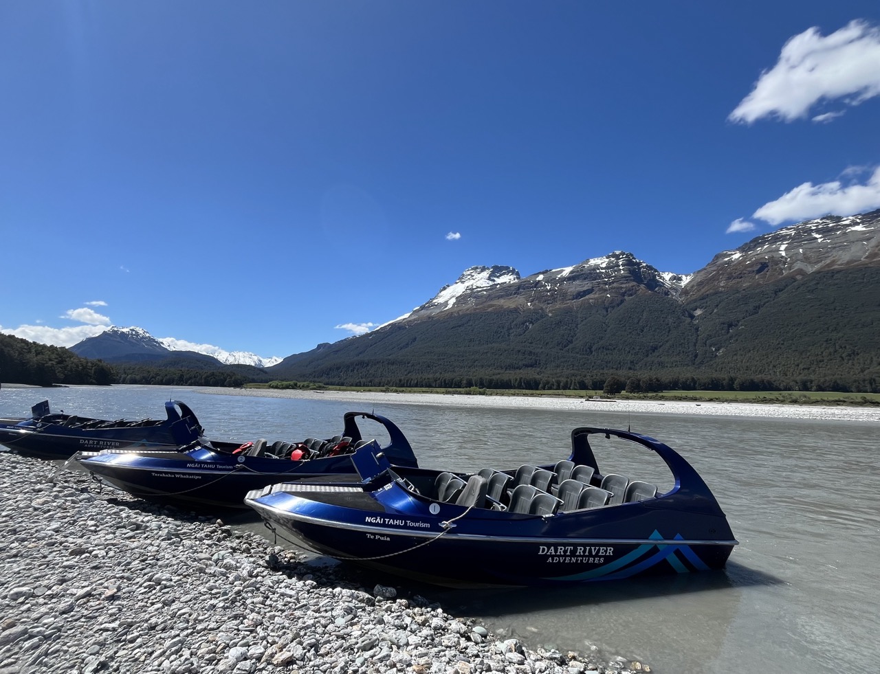 Lexus took guests on a thrilling ride across the glacial waters of Dart River