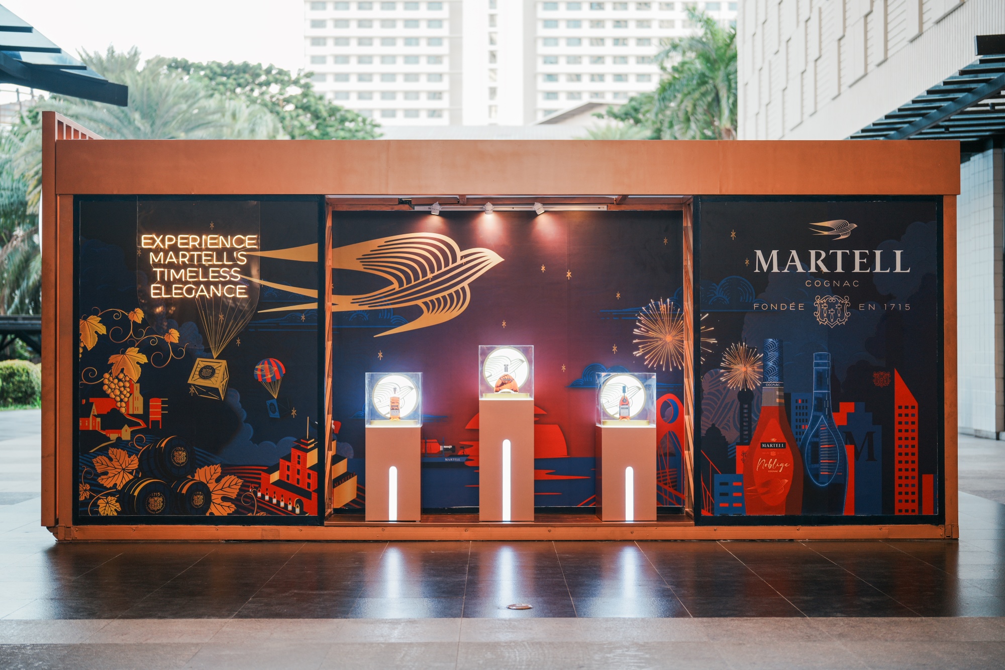 Martell's pop-up at Greenbelt 5