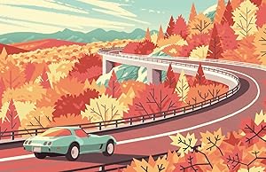 Illustrations from the Epic Drives book