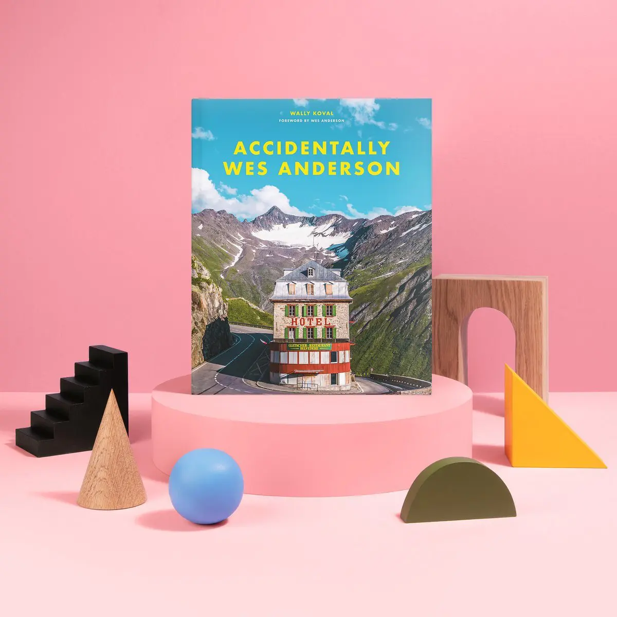 Volumes I and II of the Accidentally Wes Anderson coffee table books