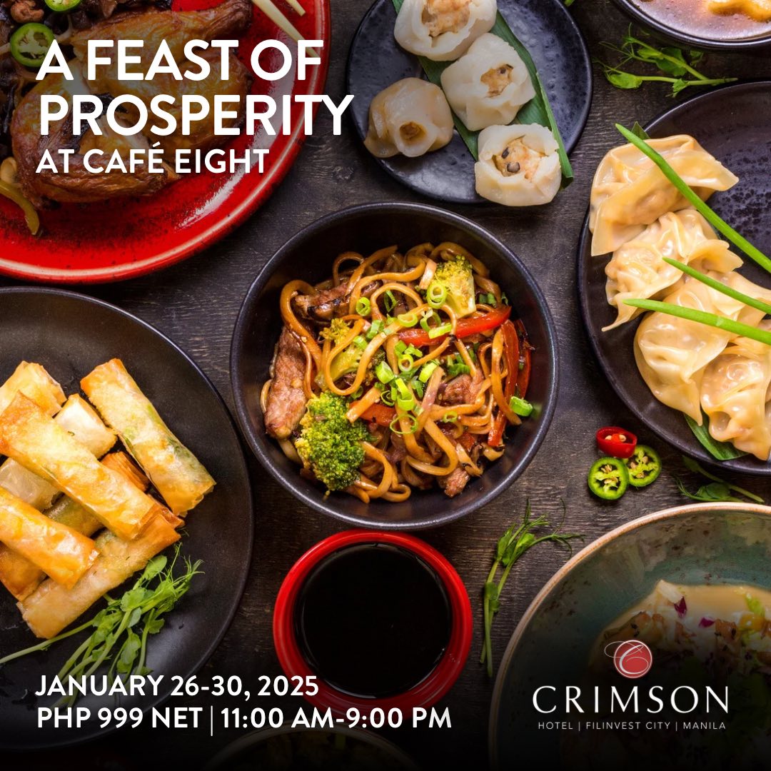 Lunar New Year celebrations at Crimson Hotel Filinvest City, Manila