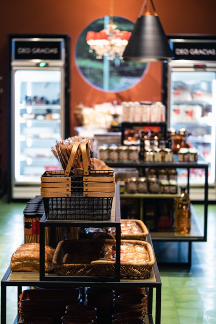 Inside La Tienda at Deo Gracias