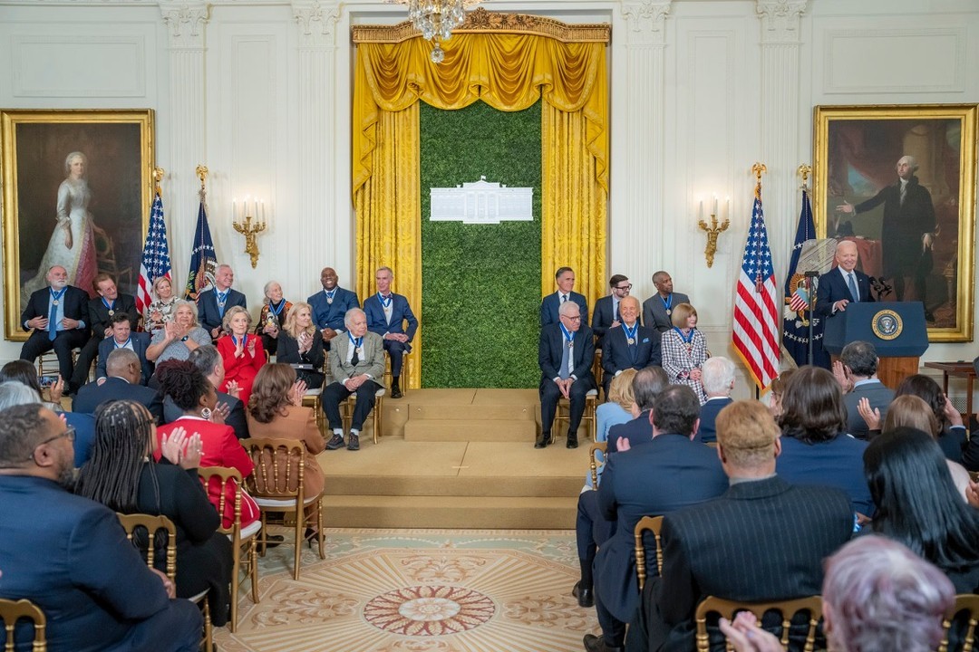 The Presidential Medal of Freedom awarding ceremony