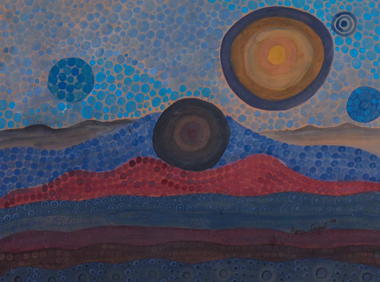 Untitled works from the 1970s by Nena Saguil