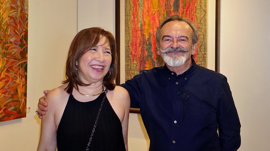 Janine Barrera and Francis Dravigny