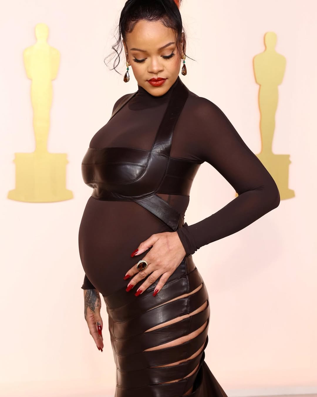 Rihanna in Alaïa