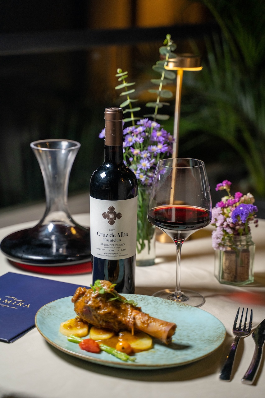 Lamb Shank Stew from the Anya Resort wine dinner