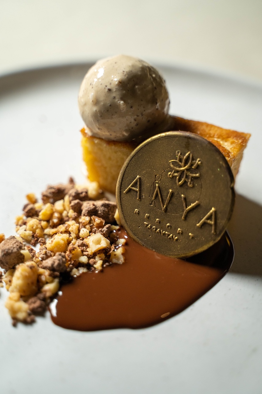 Anya Resort's Torrija & Latik Ice Cream.