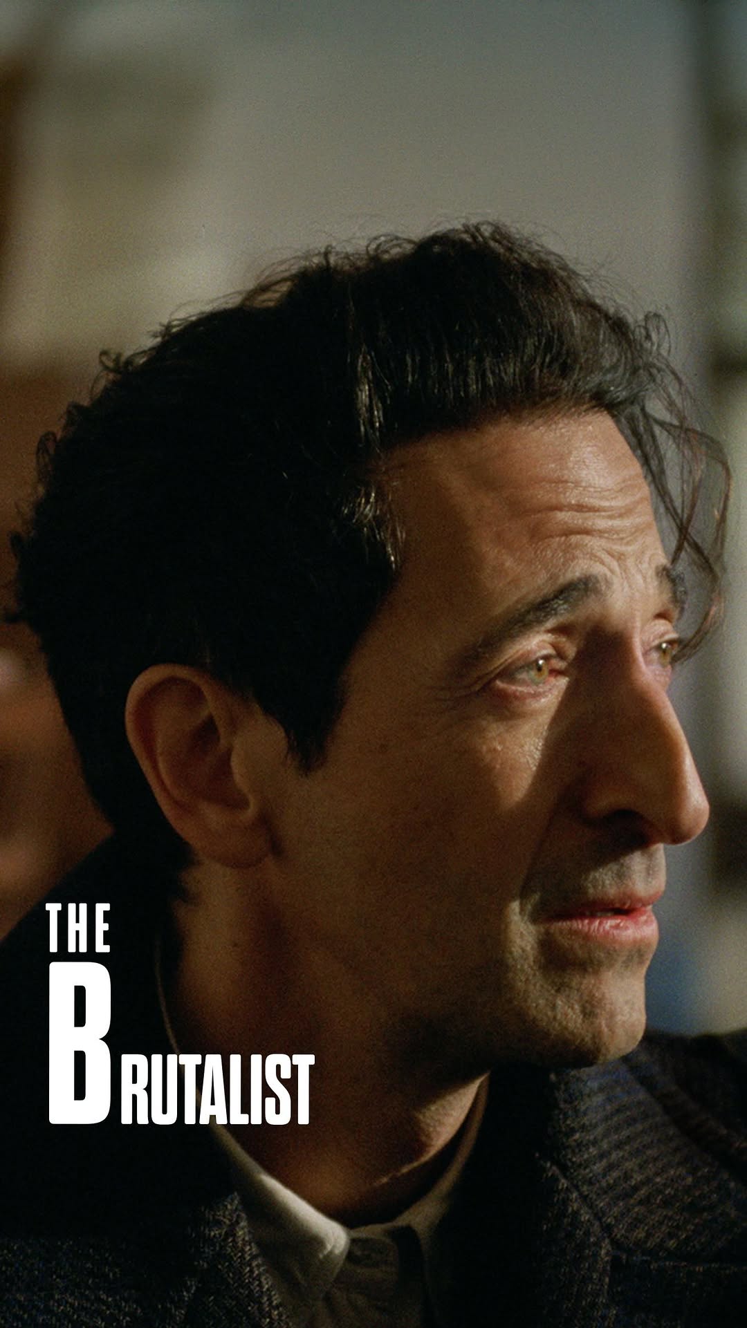 Adrien Brody in The Brutalist