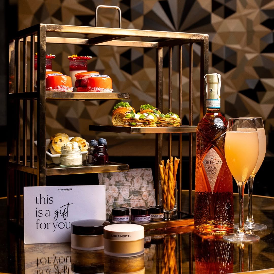 Hilton Manila and Laura Mercier's afternoon tea set for Women's Month