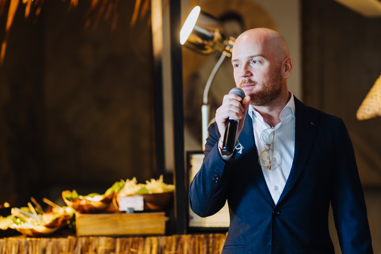 Admiral Hotel General Manager Matthieu Busschaërt during the "A Taste of Thailand" launch