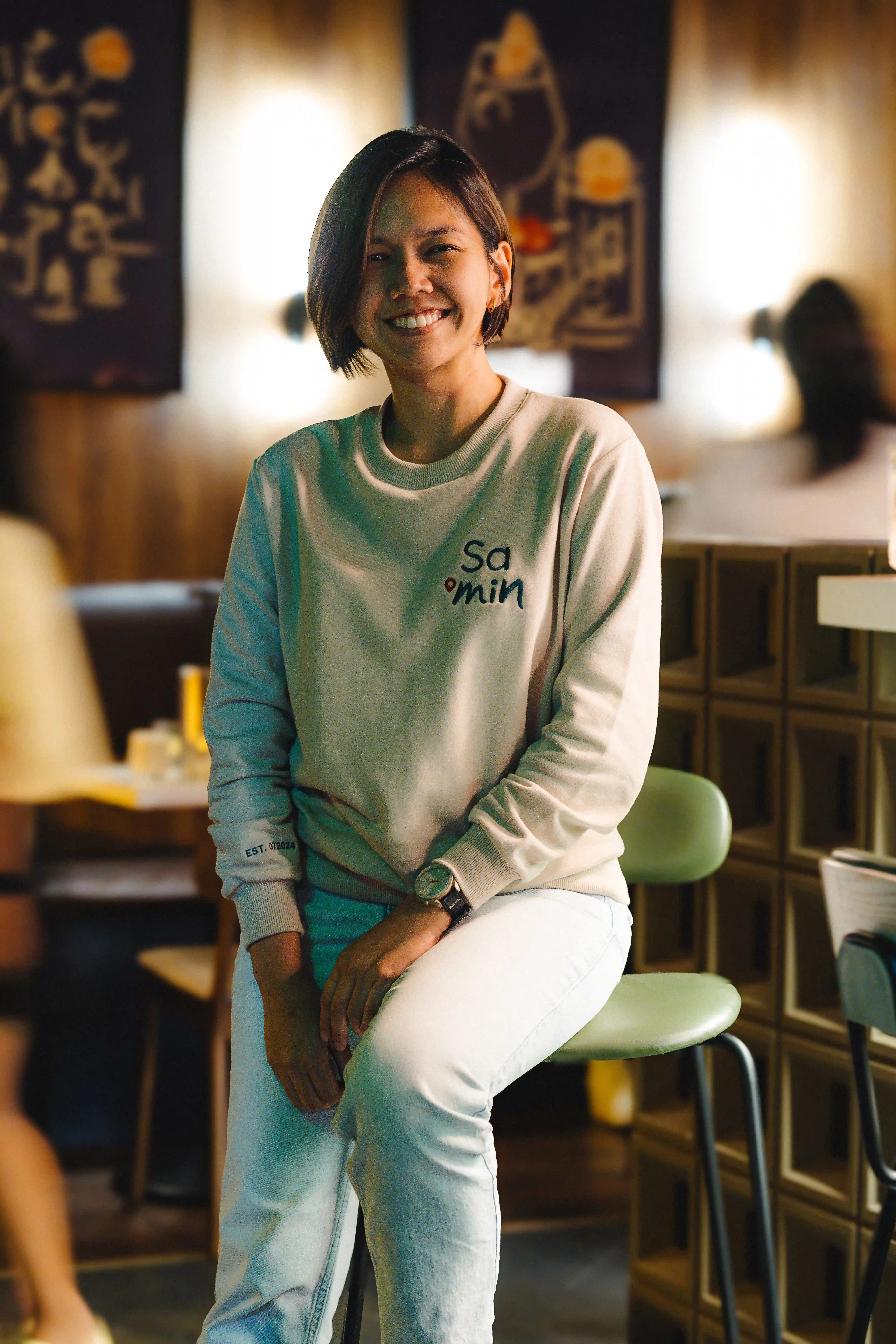 Jenell “Jen” San Antonio, founder and owner of Sa'min