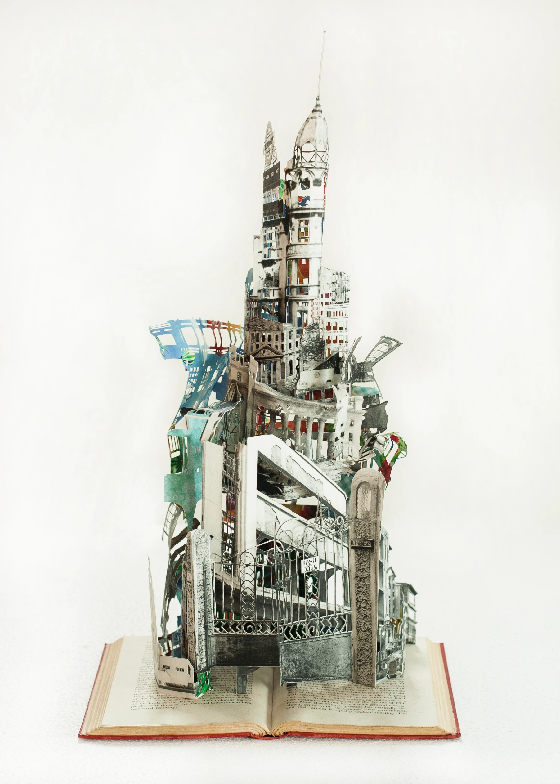 "Epilogue I" by Ryan Villamel (2016, paper)