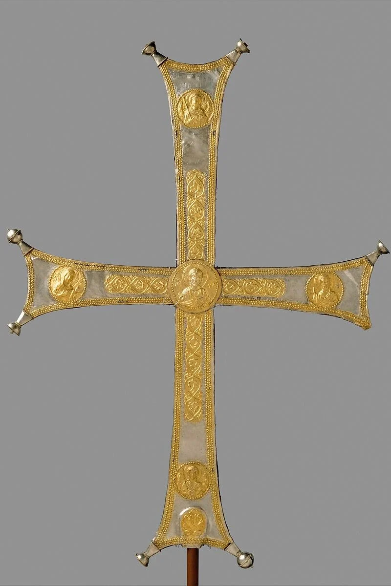 Byzantine processional cross circa 1000-1050/Photo courtesy ofMetropolitan Museum of Art