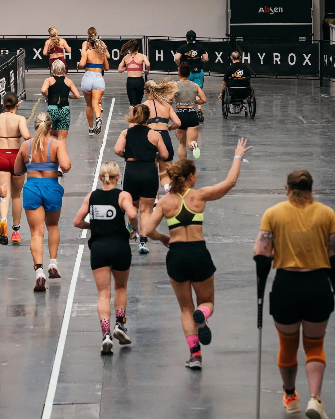 Scenes from HYROX London/Photos courtesy of HYROX World